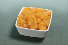 Pomme au caramel en cubes HVE