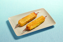 Brochette de poisson panée pré-frite