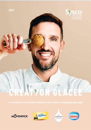 Glaces restauration à table