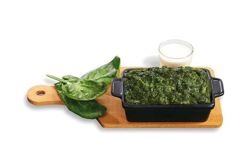 Épinard en branches à la crème