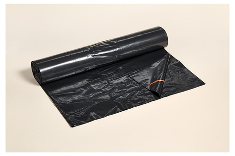 Sac poubelle noir à lien incorporé