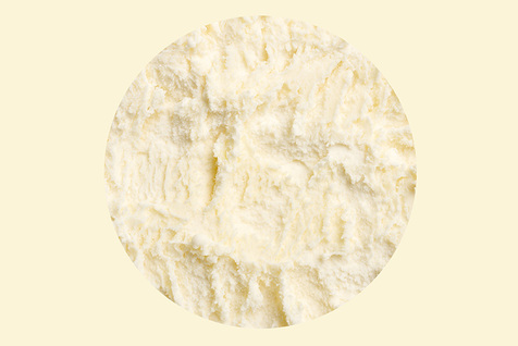 Glace chocolat blanc de Suisse
