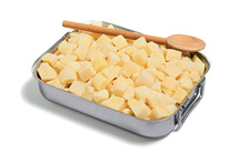 Panais en cubes