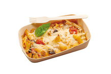 Gratin de pennes et légumes crème de parmesan Gratin de pennes et légumes crème de parmesan