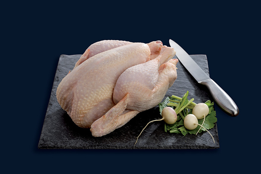 Poulet blanc fermier d'Ancenis Label Rouge