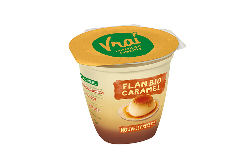 Flan nappé caramel BIO