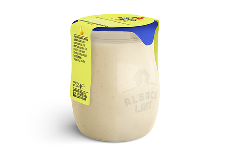 Yaourt brassé à la poire, aromatisé