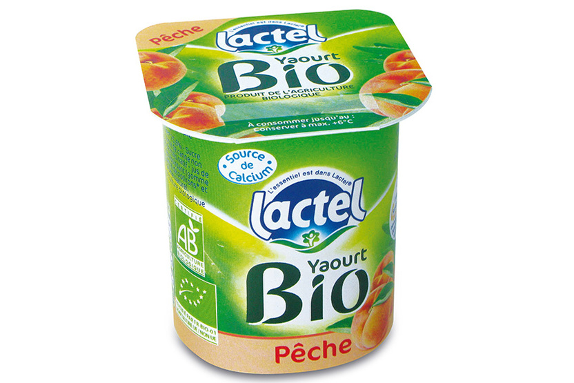 Yaourt à la pêche BIO