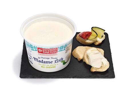 Fromage fouetté lait de vache et fromage de chèvre - Mme loïk