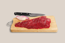 Bavette d'aloyau tranchée