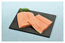 Pavé de saumon kéta ou rose du Pacifique Sauvage dégraissé MSC