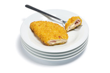 Cordon bleu de poulet cuit