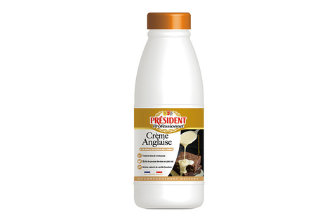 Crème anglaise vanillée stérilisée UHT