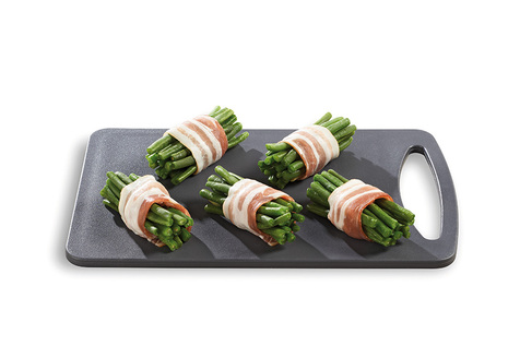 Fagot de haricots verts lardé