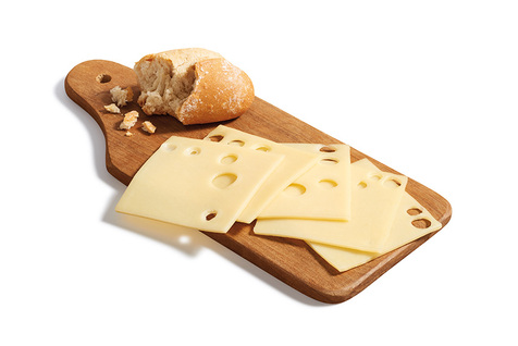 Tranche d'emmental français