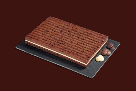Croustillant aux 3 chocolats
