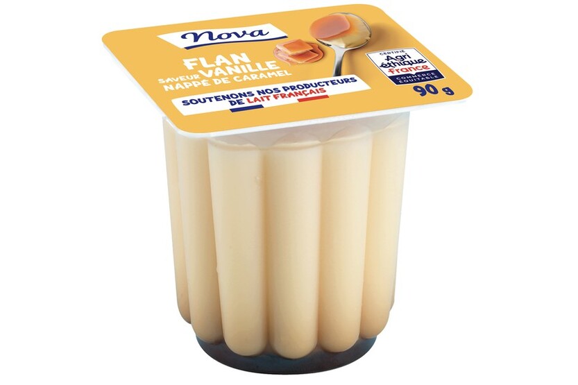 Flan nappé caramel Agri-Ethique France