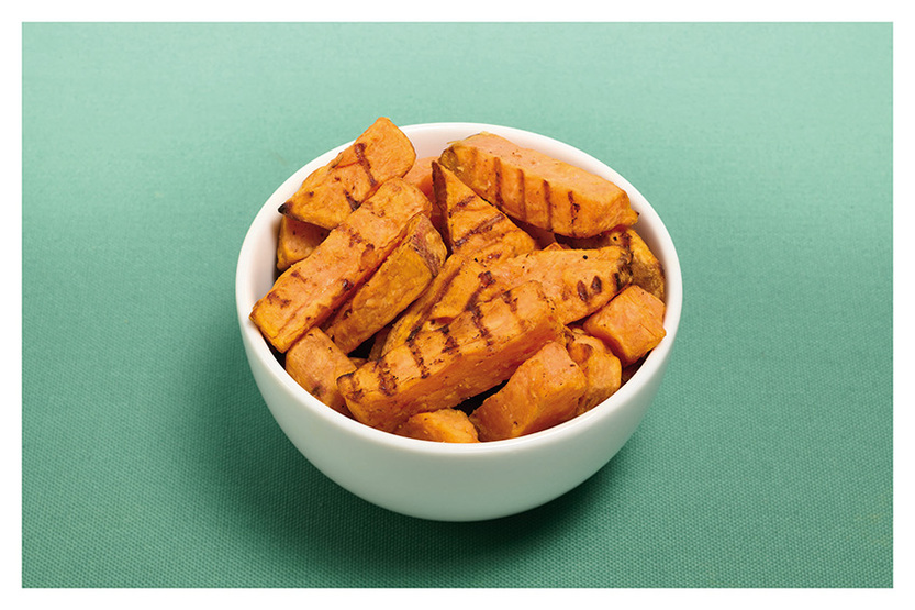 Patate douce rôtie