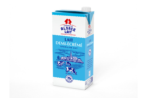 Lait demi-écrémé UHT