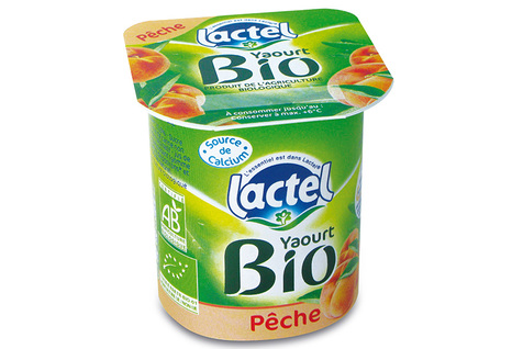 Yaourt à la pêche BIO