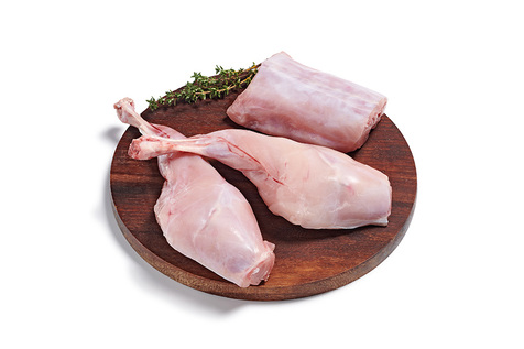 Découpe de lapin
