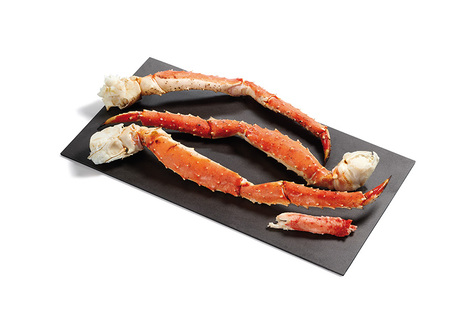 Patte et pince de king crabe