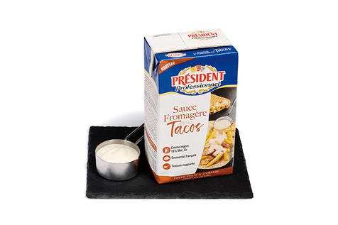 Sauce fromagère uht spéciale tacos