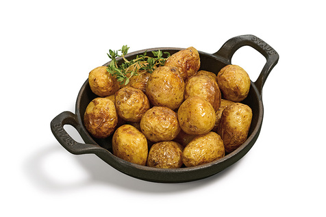 Pomme parisienne avec peau