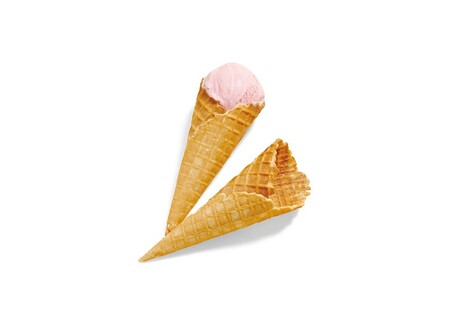 Cornet gaufré 1 boule