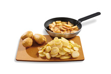 Pomme sautée en rondelles préfrite