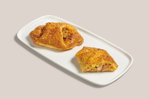 Feuilleté croisillon pintade chataigne