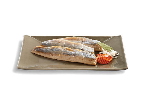 Filet de hareng fumé à l'huile