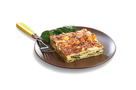 Lasagne ricotta-épinard-chèvre fondu