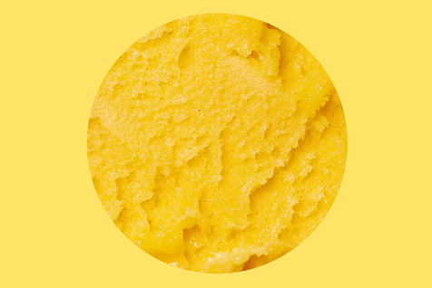 Sorbet fruit de la passion jaune d'Equateur