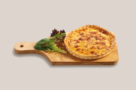 Quiche lorraine gourmande