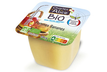 Compote de pomme banane sans sucres ajoutés BIO