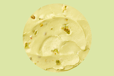Glace pistache de Californie aux éclats de pistache