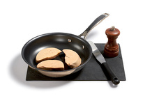 Foie gras de canard cru en escalopes