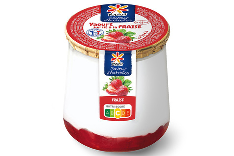 Saveur d'autrefois sur lit de fraise