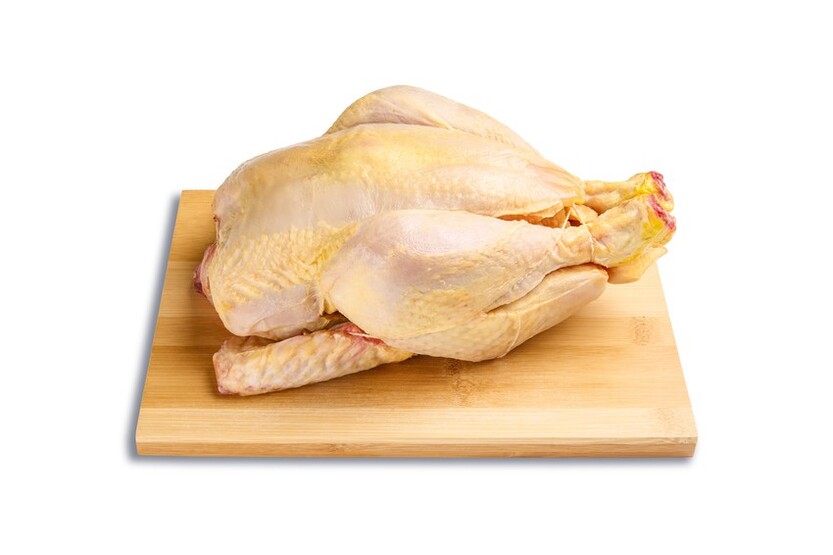 Poulet jaune fermier de Licques VF Label rouge IGP