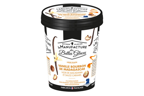 Crème glacée vanille Bourbon de Madagascar