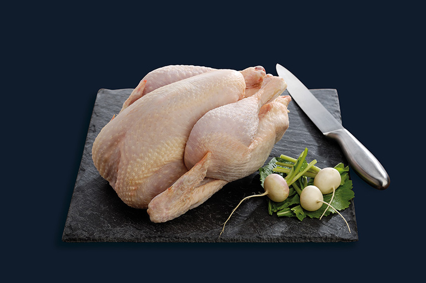 Poulet blanc fermier Label Rouge