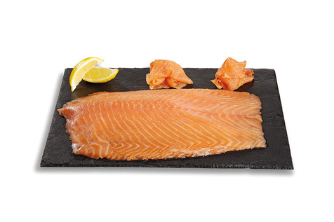 Saumon Atlantique de Norvège fumé tranché sans peau