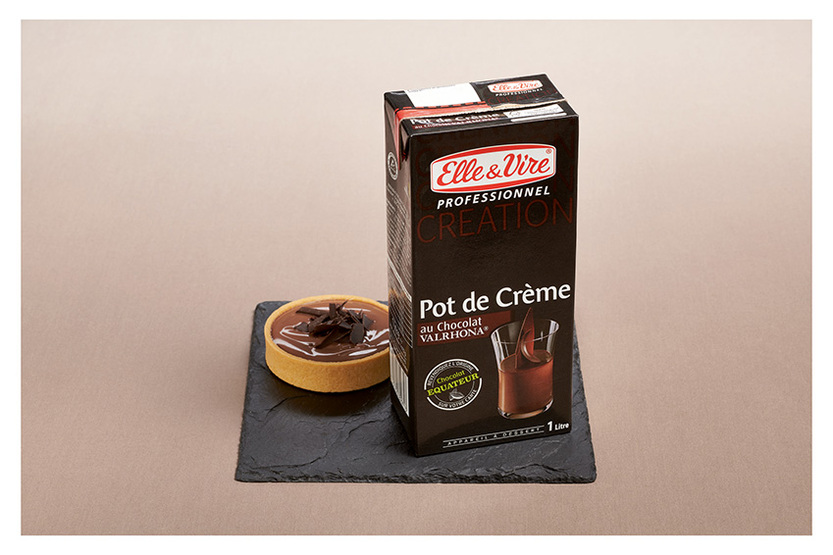 Préparation liquide UHT pour crème au chocolat Valrhona®