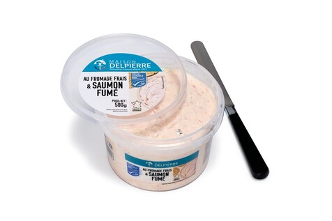 Tartinable fromage frais et saumon fumé