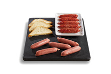 Saucisse petit-déjeuner fumée cuite