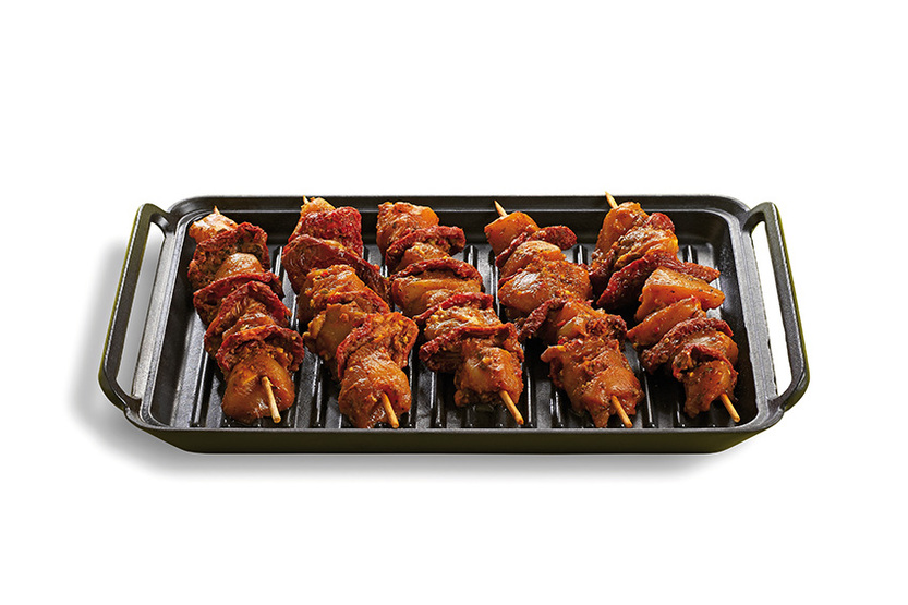 Brochette de filet de poulet à la méditerranéenne