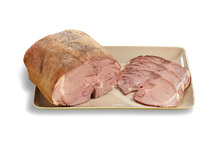 Rôti de gigot d'agneau cuit