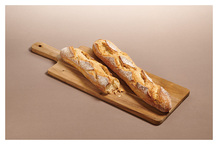 Baguette caractère 280g précuit sur sole