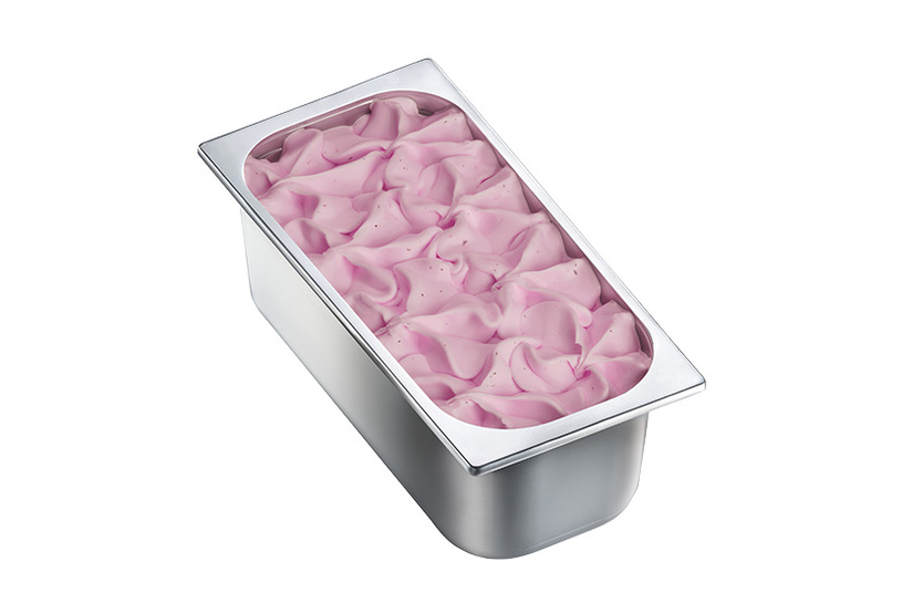 Glace saveur yaourt fruits des bois